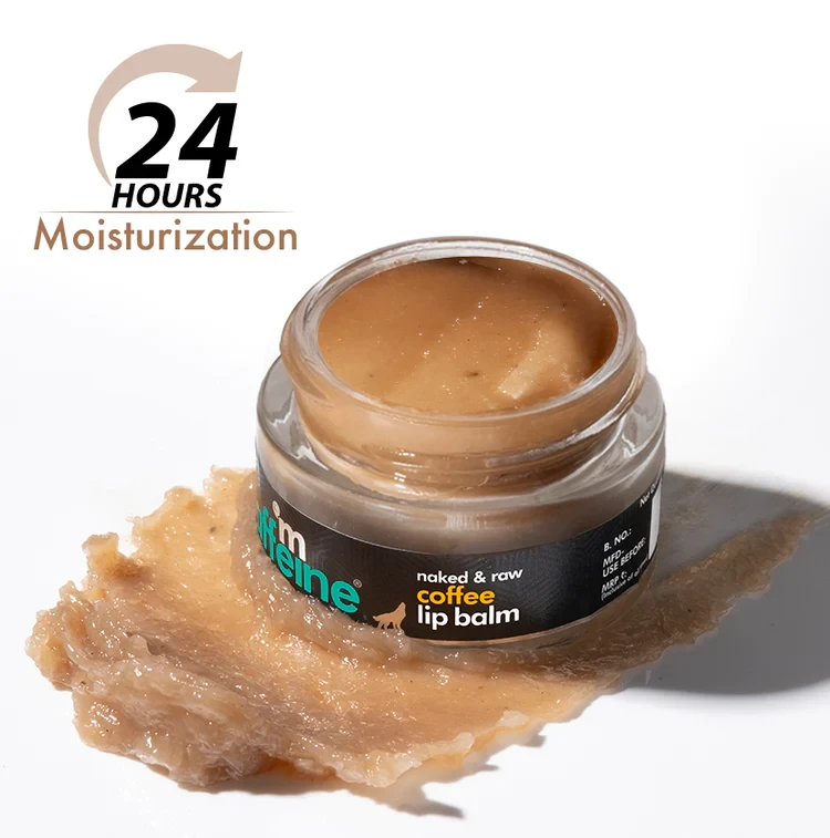 mCaffeine Coffee Lip Balm for Dry & Pigmented Lips | 100% Vegan | 12g