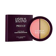Lotus Proedit Silk Touch Blush Highlighter Duo EXOTIC CRUSH FINAL 12g