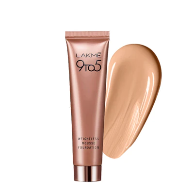 LAKMÉ 9TO5 WEIGHTLESS MOUSSE FOUNDATION Bronzed Glow 29g