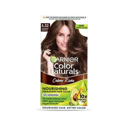 Garnier Color Naturals Shade 5.32 Caramel Brown 70ML+60GM