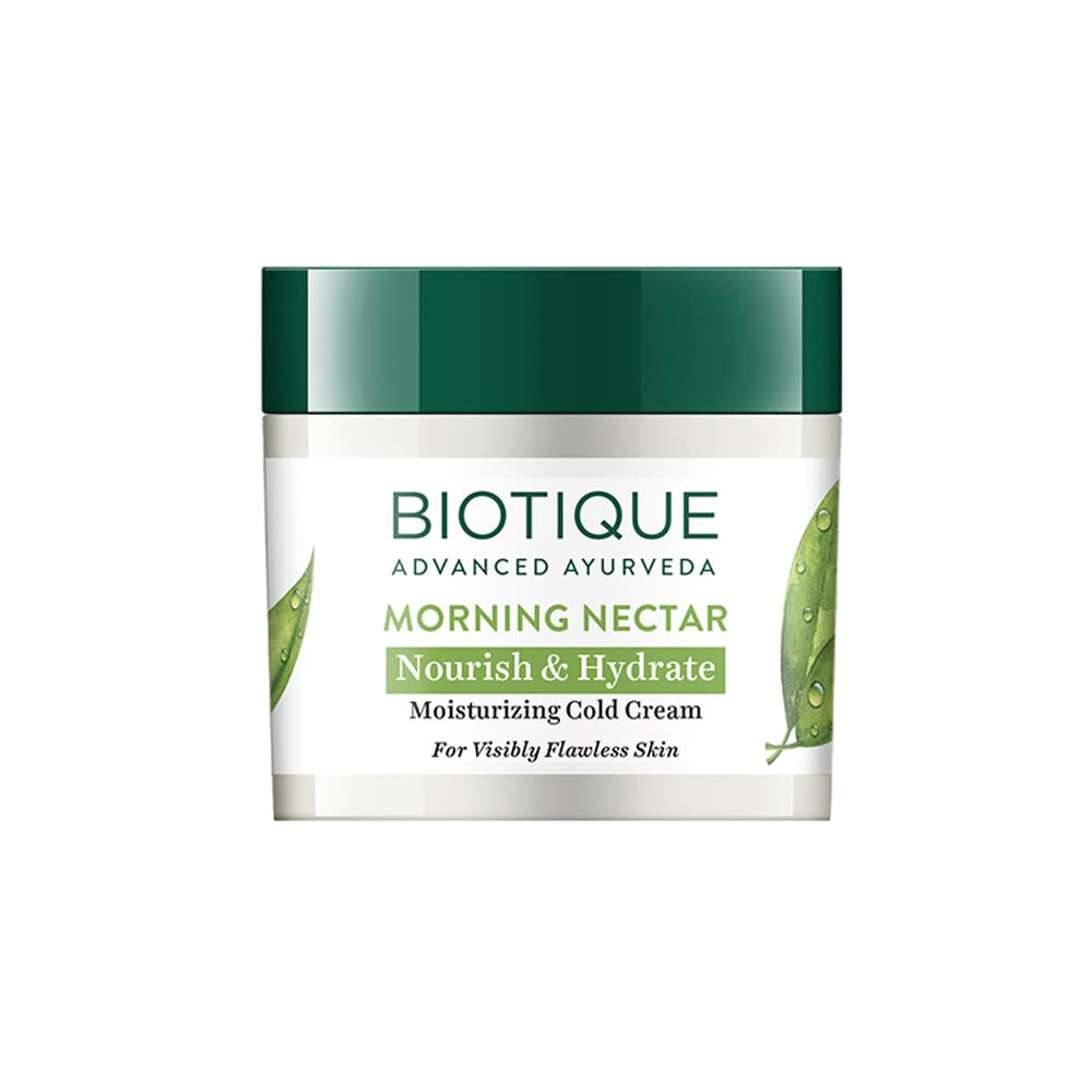Biotique Morning Nectar Nourish & Hydrate Moisturizing Cold Cream, 50 g