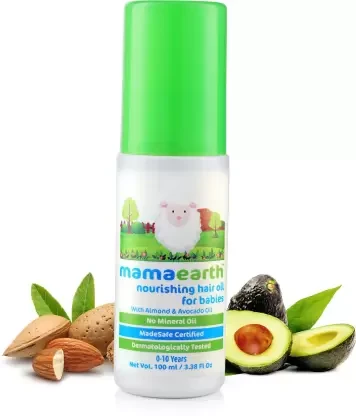 Mamaearth Nourishing Hair Oil for babies, 100ml