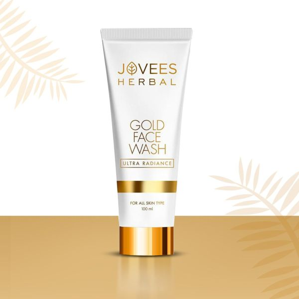 JOVEES HERBAL Ultra Radiance Gold Face Wash Gives Nourished