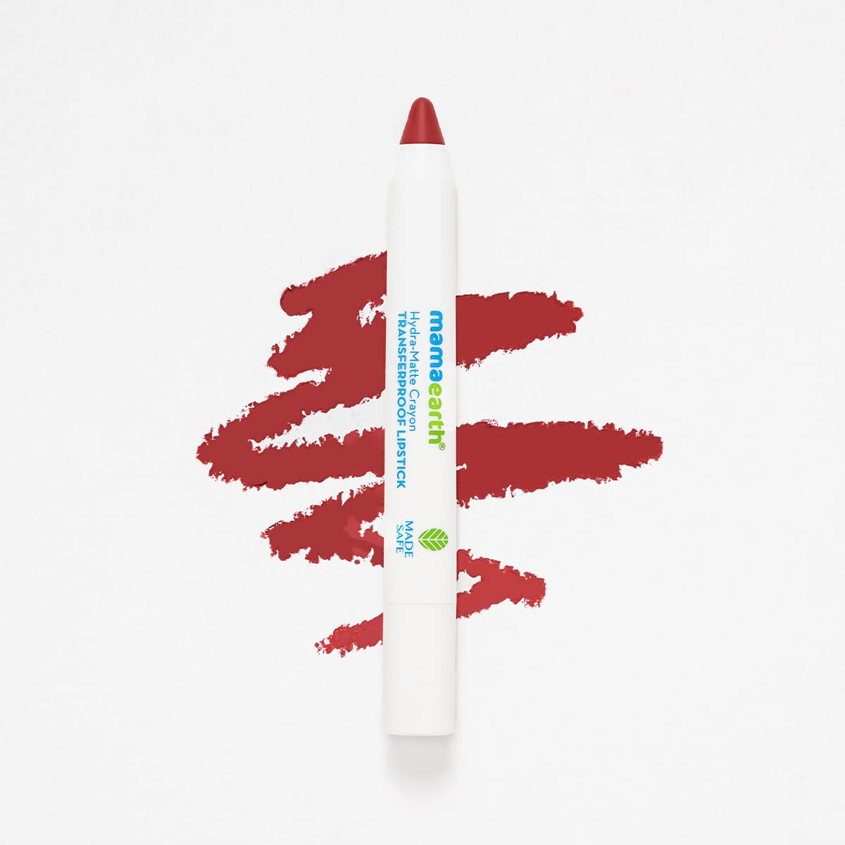 Mamaearth Hydra-Matte Crayon Transferproof Lipstick - 2.4 g - Raspberry Red