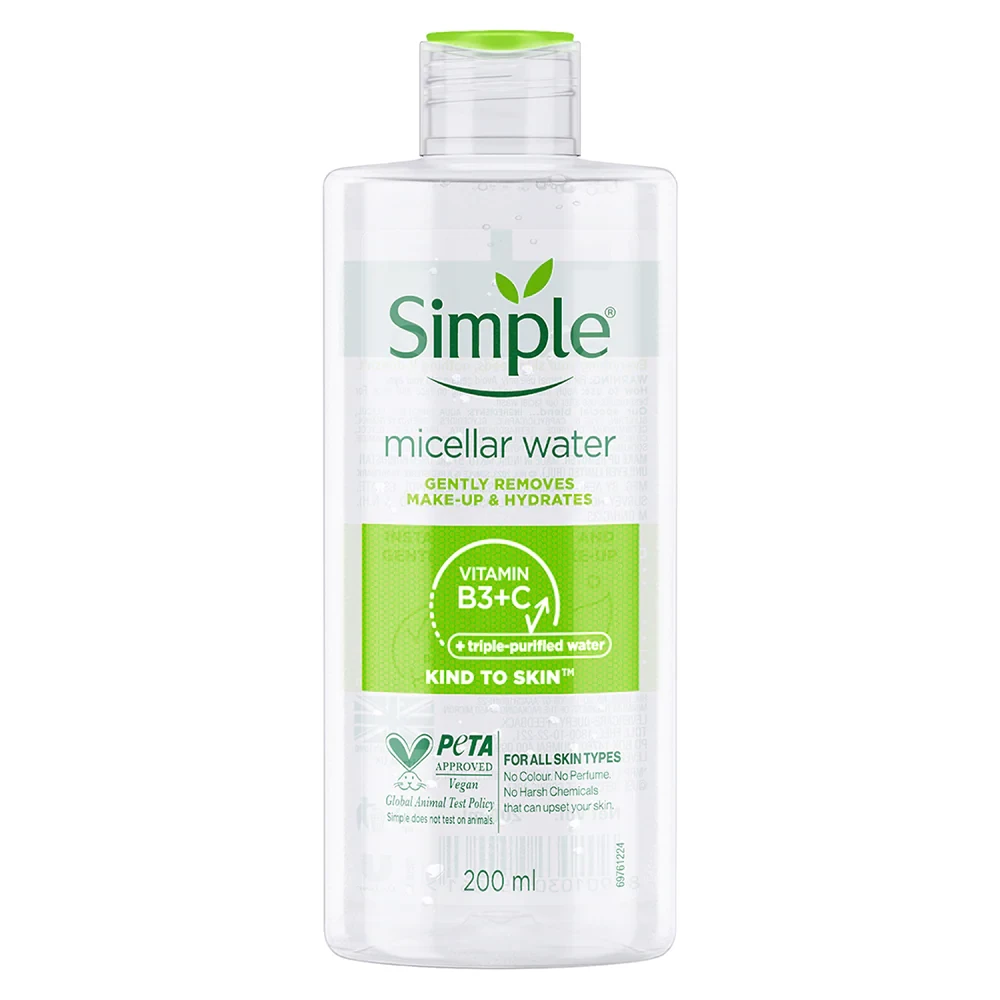 Simple Micellar Cleansing Water 200 ml
