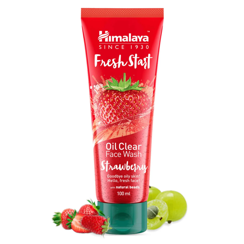 Himalaya Fresh Start Oil Clear Face Wash Strawberry 100ml