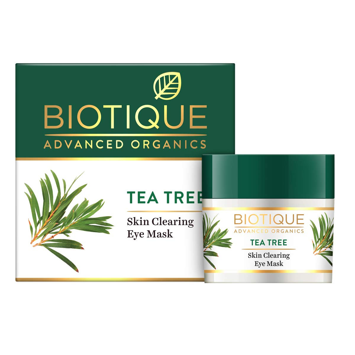 BiotiqueTea Tree Skin Clearing Eye Mask, 15 g