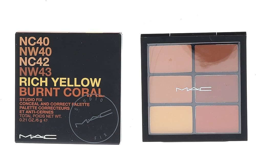 M.A.C Studio Conceal and Correct Palette - Medium Deep (6gm)