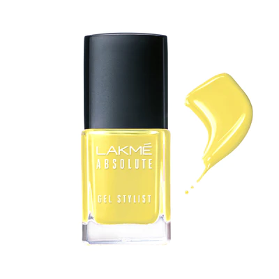 LAKMÉ ABSOLUTE GEL STYLIST NAIL COLOR Lemon Zest 12ml