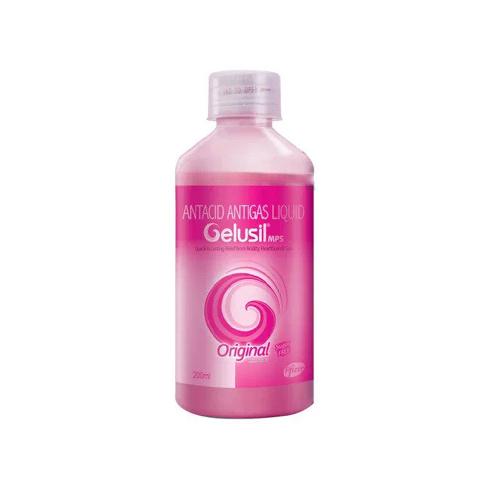 Gelusil MPS Original Liquid Sugar Free Mint 200 ml
