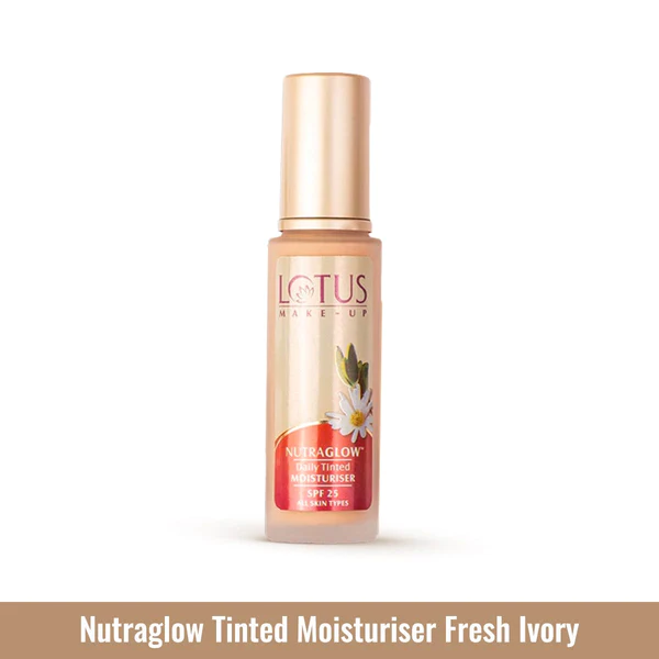 Lotus Nutraglow Tinted Moisturiser - Fresh Ivory 50ml