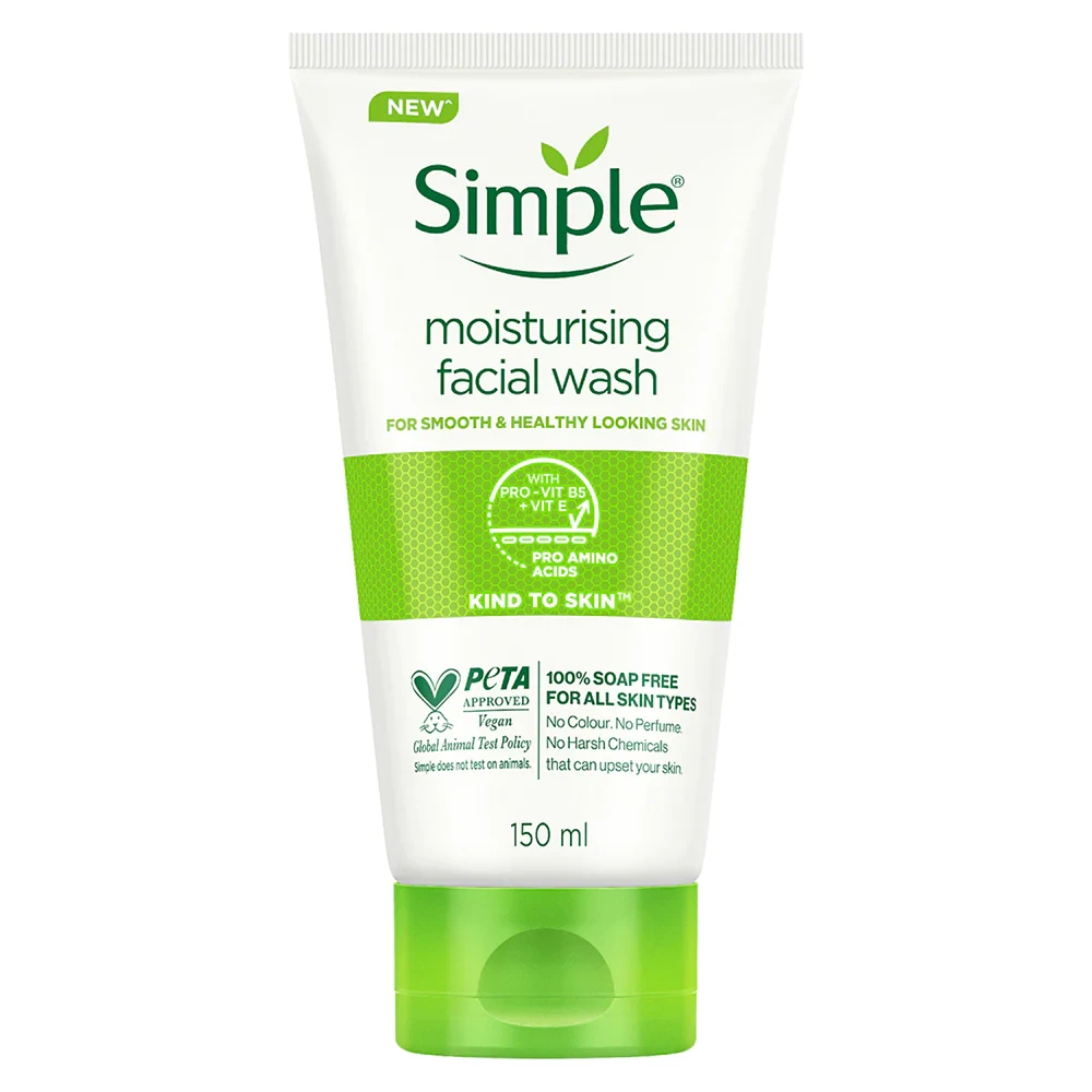 Simple Moisturising Facial Wash 150 ml