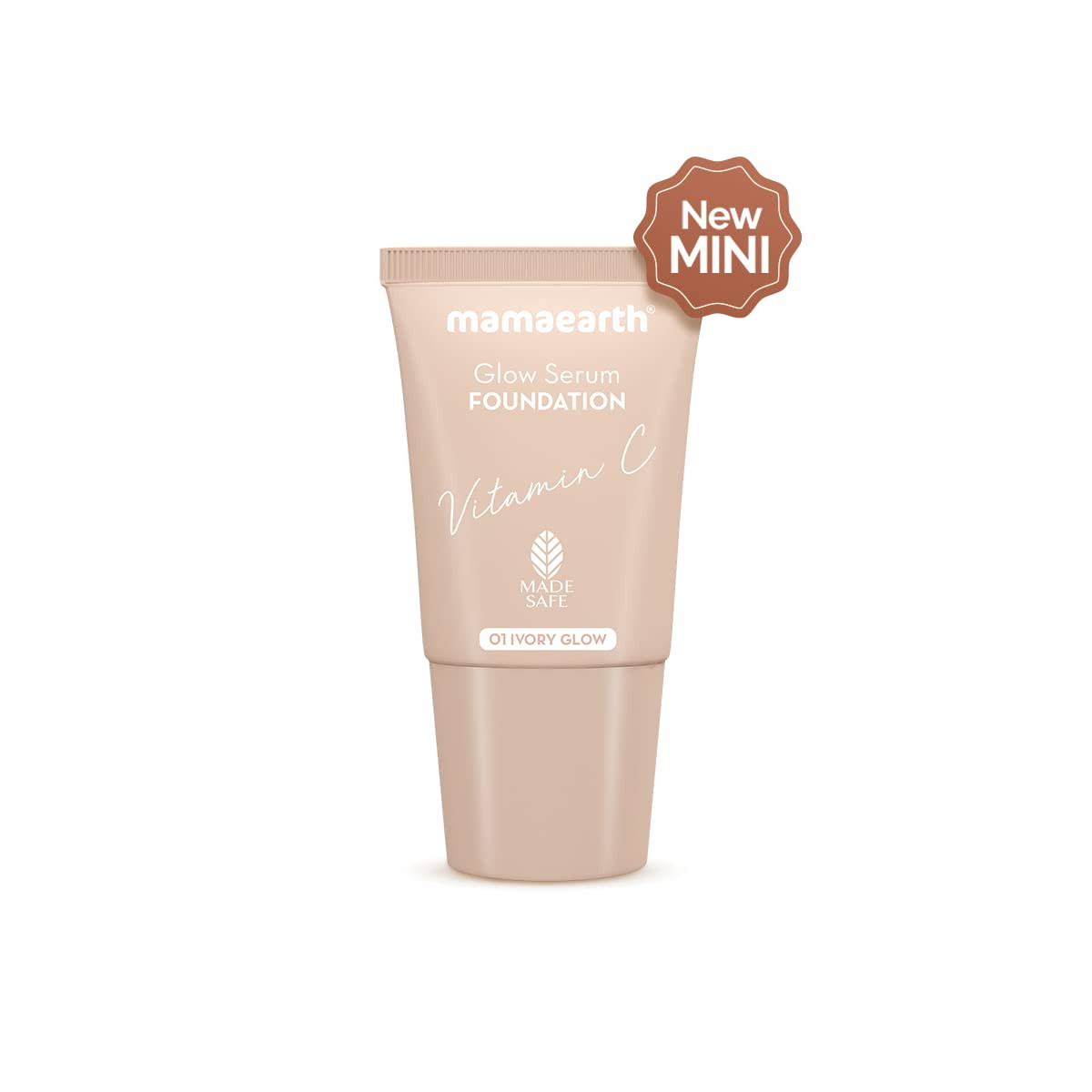 Mamaearth Glow Serum Foundation Mini Tube - Ivory Glow - 18ml