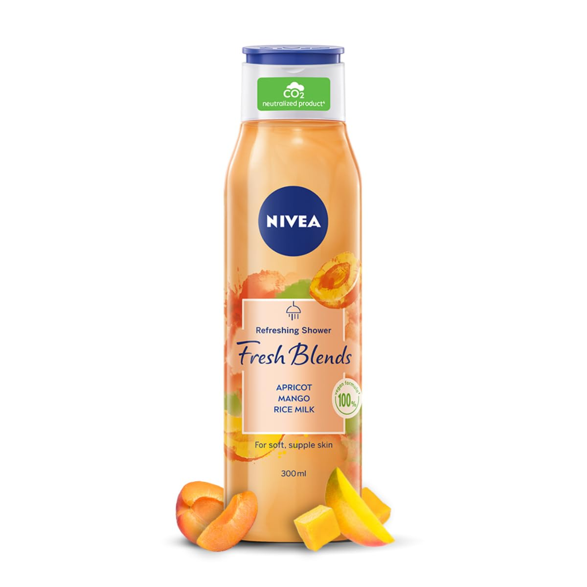 Nivea Refreshing Shower Fresh Blends Apricot 300ml
