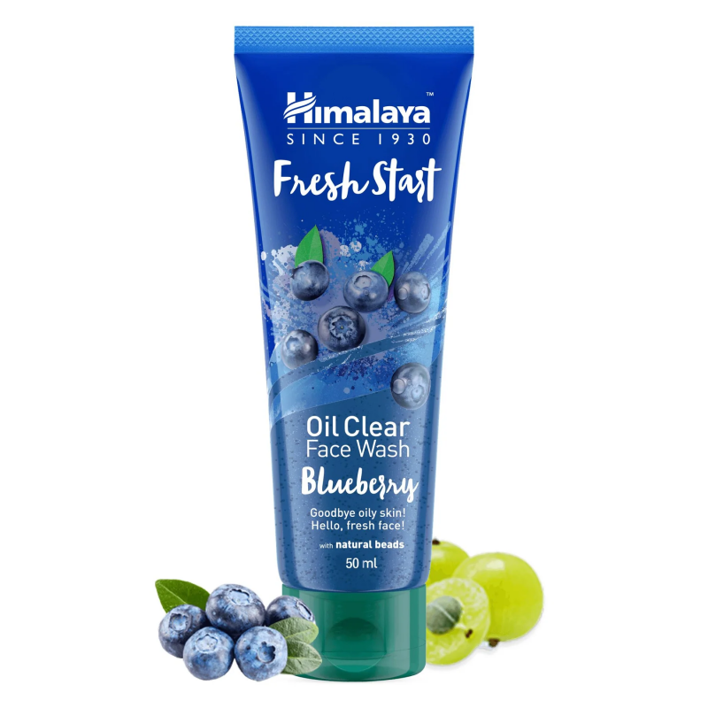 Himalaya Fresh Start Oil Clear Face Wash Blueberry 50ml