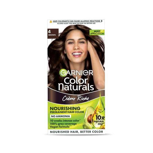 Garnier Color Naturals Shade 4 Brown 70ML+60GM