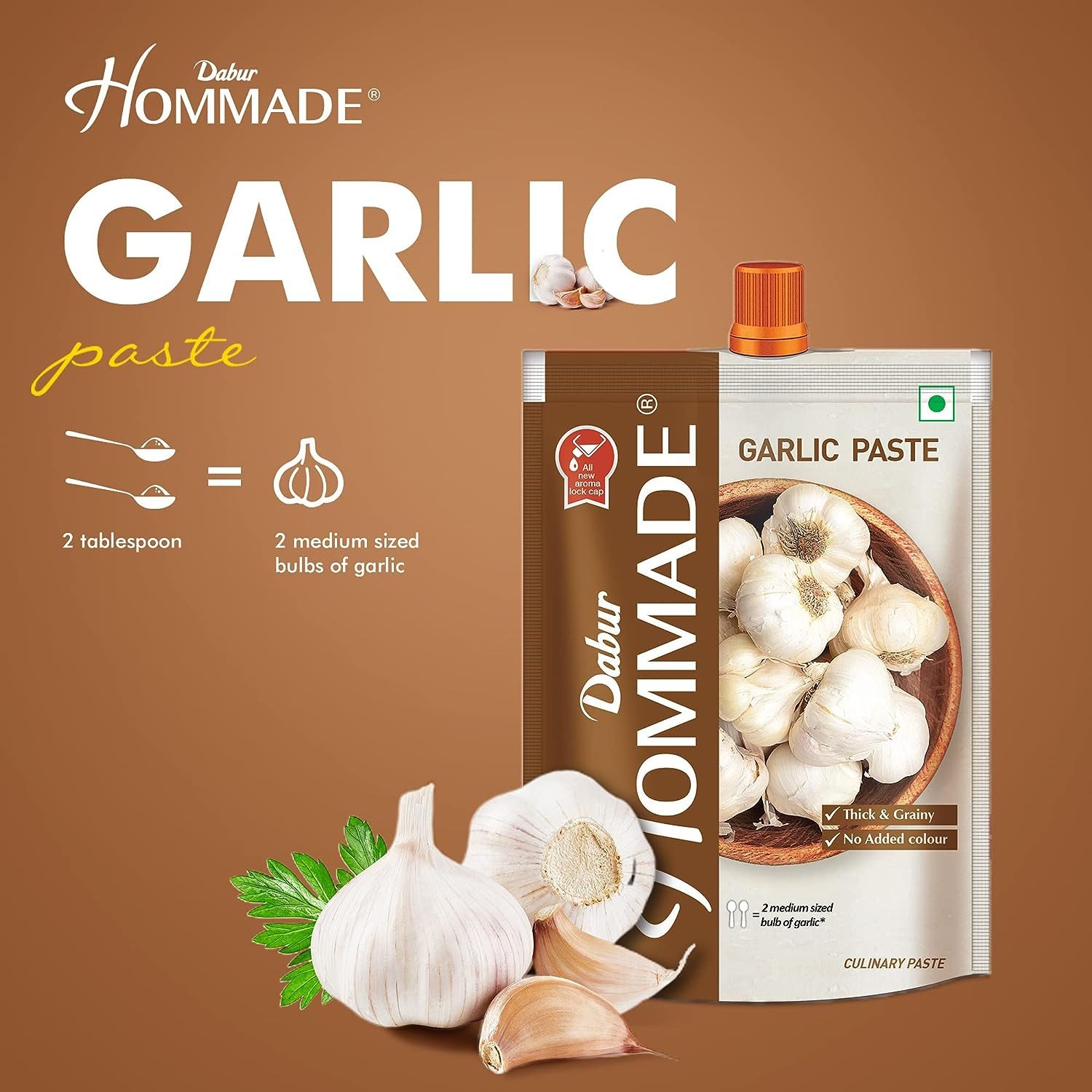 Dabur Hommade Garlic Paste 200g