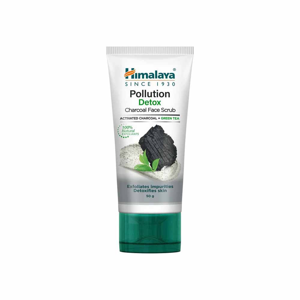 Himalaya Pollution Detox Charcoal Face Scrub 50g