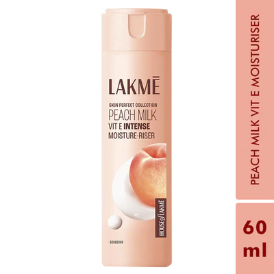 LAKME PEACH MILK INTENSE MOISTURIZER LOTION, 60 ML