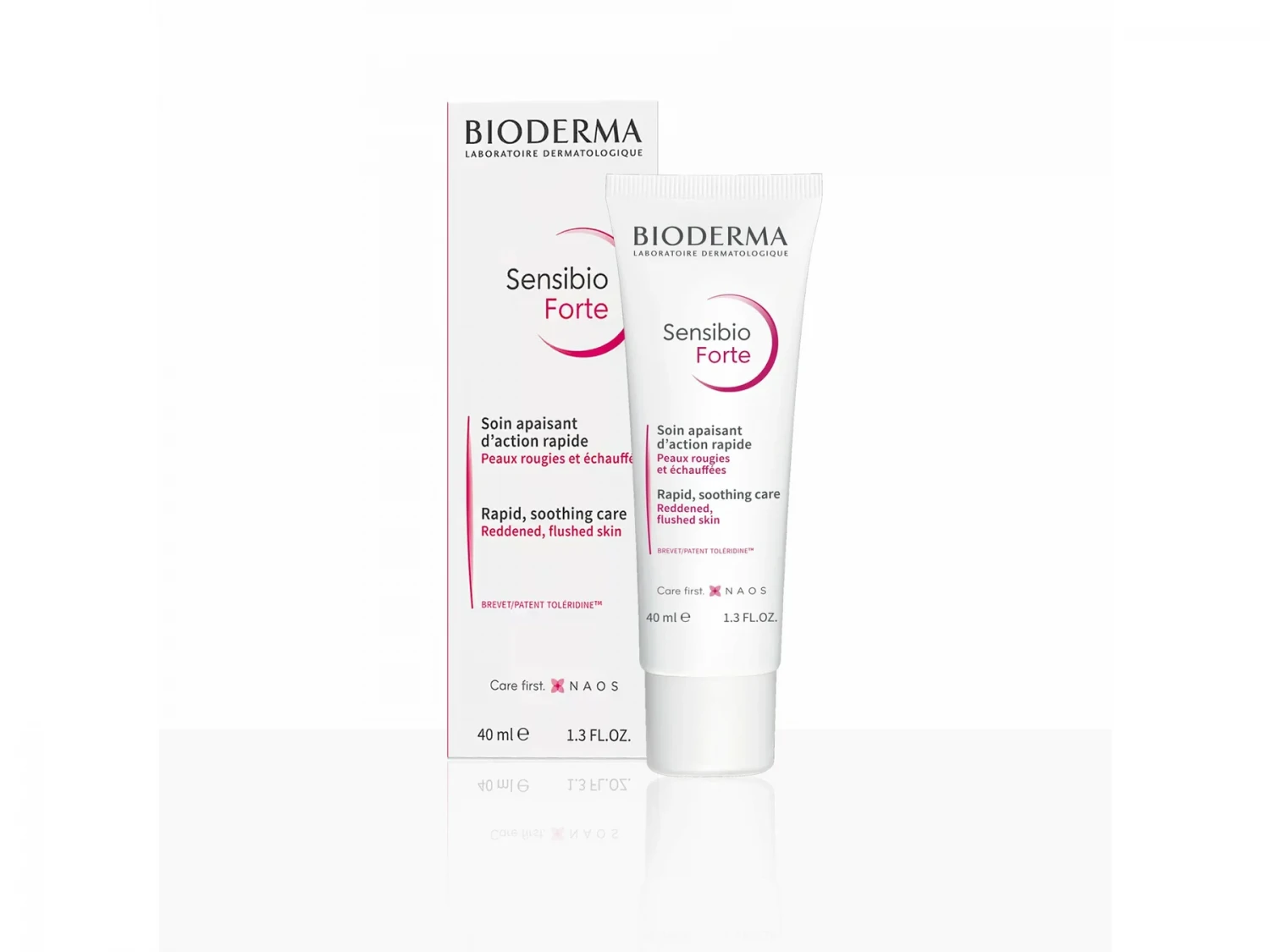 Bioderma Sensibio Forte Rapid Soothing Cream for Sensitive Skin | Paraben Free 40ml