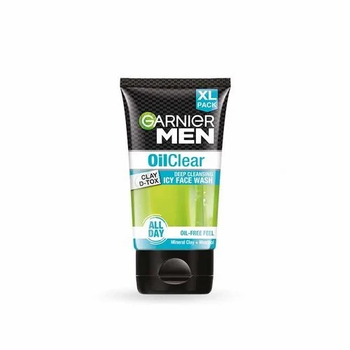 Garnier Men Oil Clear Clay D - Tox Facewash 150g