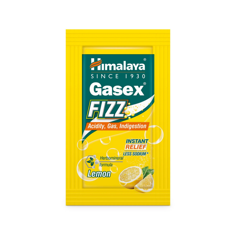 Himalaya Gasex Fizz(Lemon Flavour) 5g