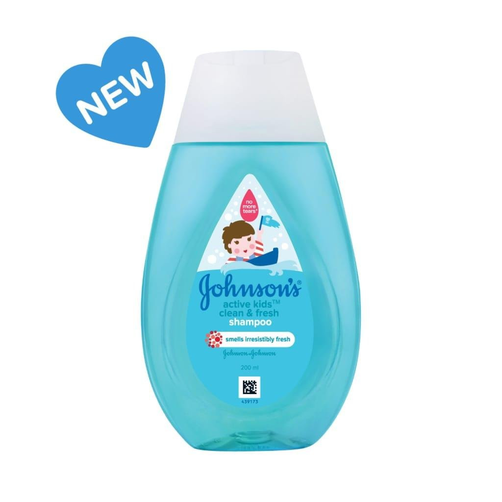 Johnson's Active Kids Clean & Fresh Shampoo 200 ml