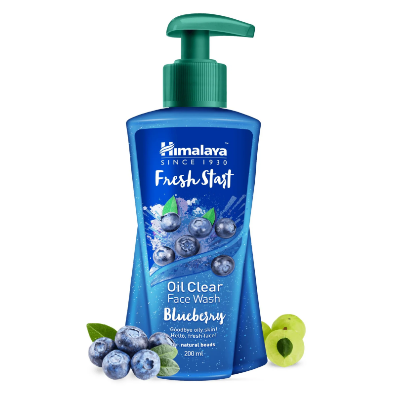 Himalaya Fresh Start Oil Clear Face Wash Blueberry 200ml