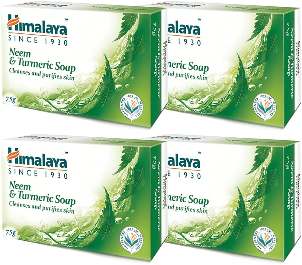 Himalaya Neem & Turmeric Soap 75g*4