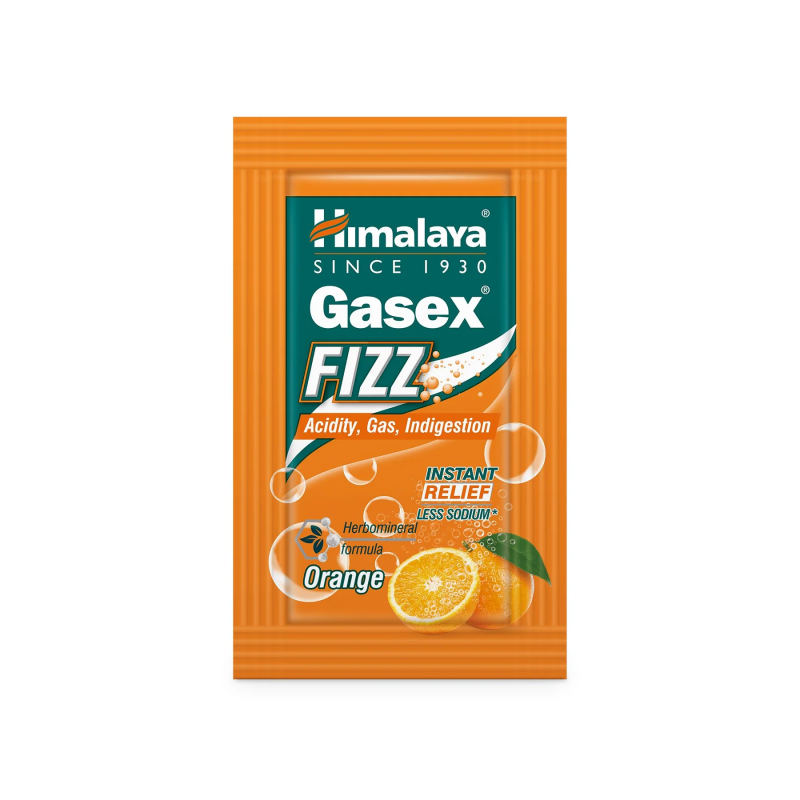 Himalaya Gasex Fizz(Orange Flavour) 5g