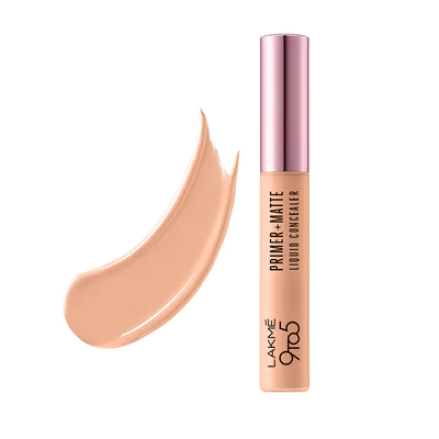 LAKMÉ 9TO5 PRIMER + MATTE LIQUID CONCEALER Ivory 5.4ml