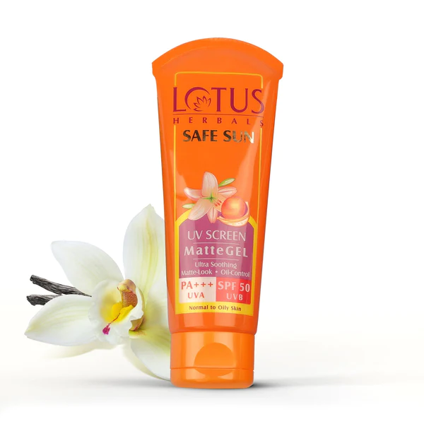 Lotus Safe Sun UV Screen MatteGEL Sunscreen SPF 50 PA+++ 30g