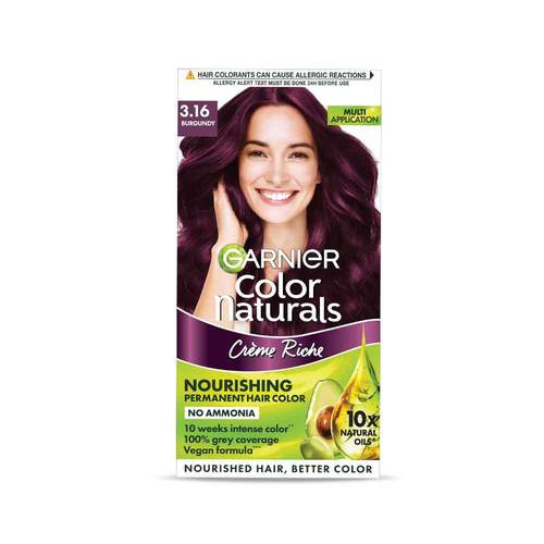 Garnier Color Naturals Shade 3.16 Burgundy 70Ml+60GM