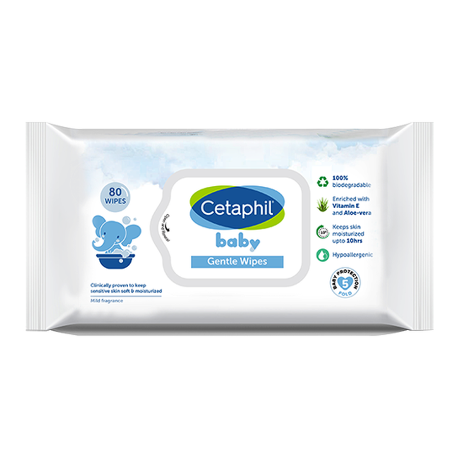 Cetaphil Baby Gentle Wipes 80s