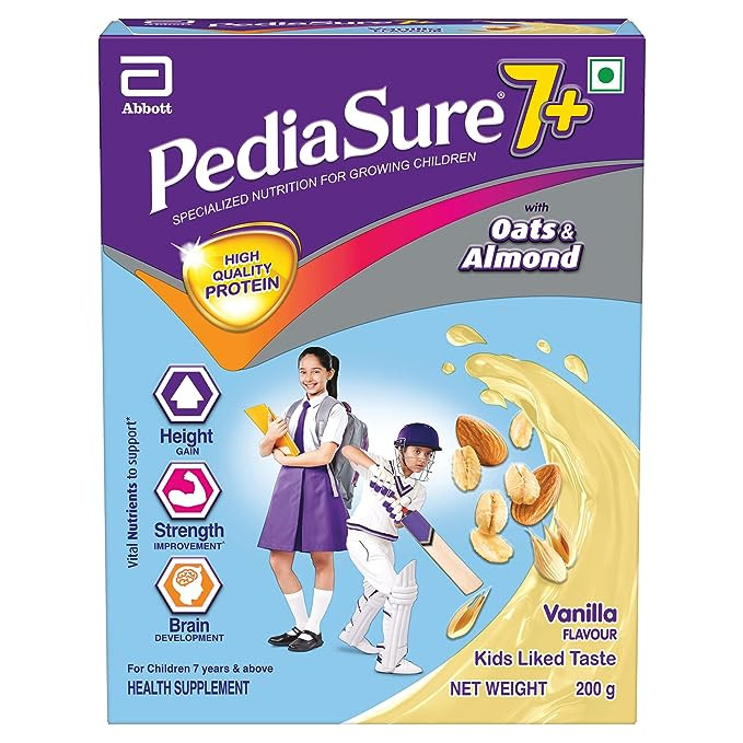 PediaSure 7+ Health Drink Vanilla with Oats & Almond 400g