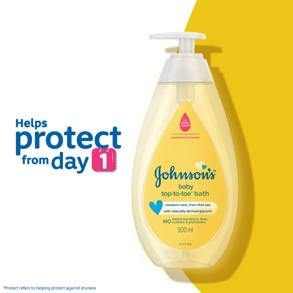 Johnson’s® Baby Top-To-Toe® Bath 500ml