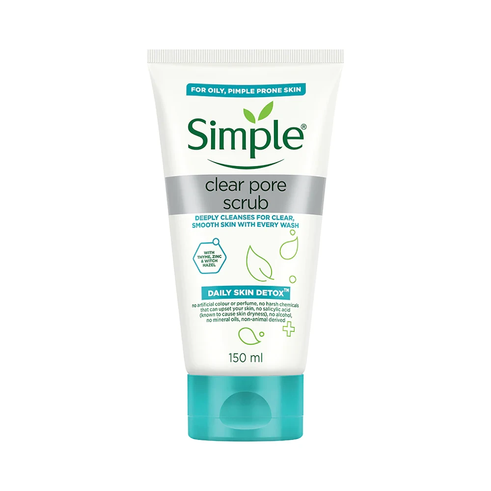 Simple Clear Pore Facial Scrub 150 ml