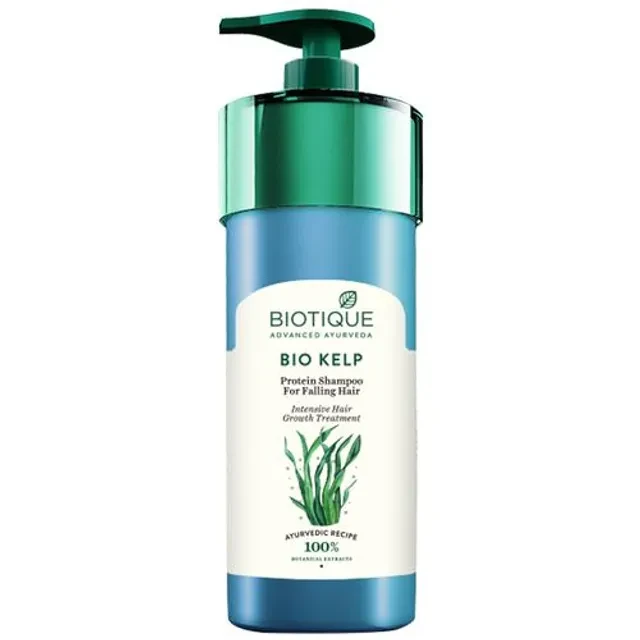 BIOTIQUE Ocean Kelp Shampoo - For Anti Hair Fall, Intensive Hair Regrowth Treatment, 800 ml