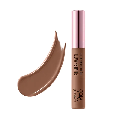 LAKMÉ 9TO5 PRIMER + MATTE LIQUID CONCEALER Cocoa 5.4ml