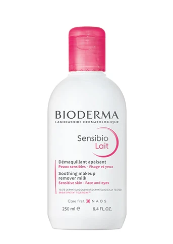 Bioderma SensibioLait A non-rinse make-up removing milk that gently cleanses sensitive skin 250ml