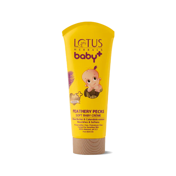 Lotus Herbals BABY FEATHERY Pecks Soft Baby Cream 100g