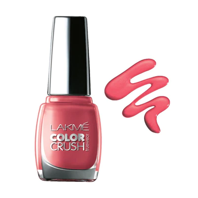 LAKMÉ TRUE WEAR COLOR CRUSH NAIL COLOR Pinks 19 6ml