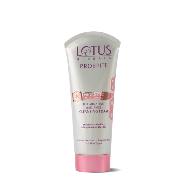 Lotus Probrite Illuminating Radiance Sulphate Free Cleansing Foam 100g