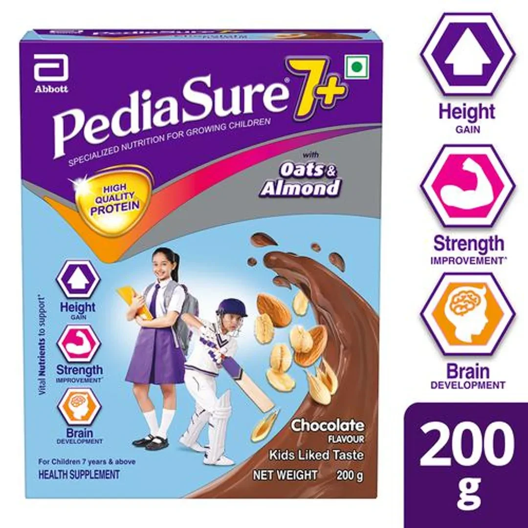 PediaSure 7+ Health Drink Chocolate with Oats & Almond 200g