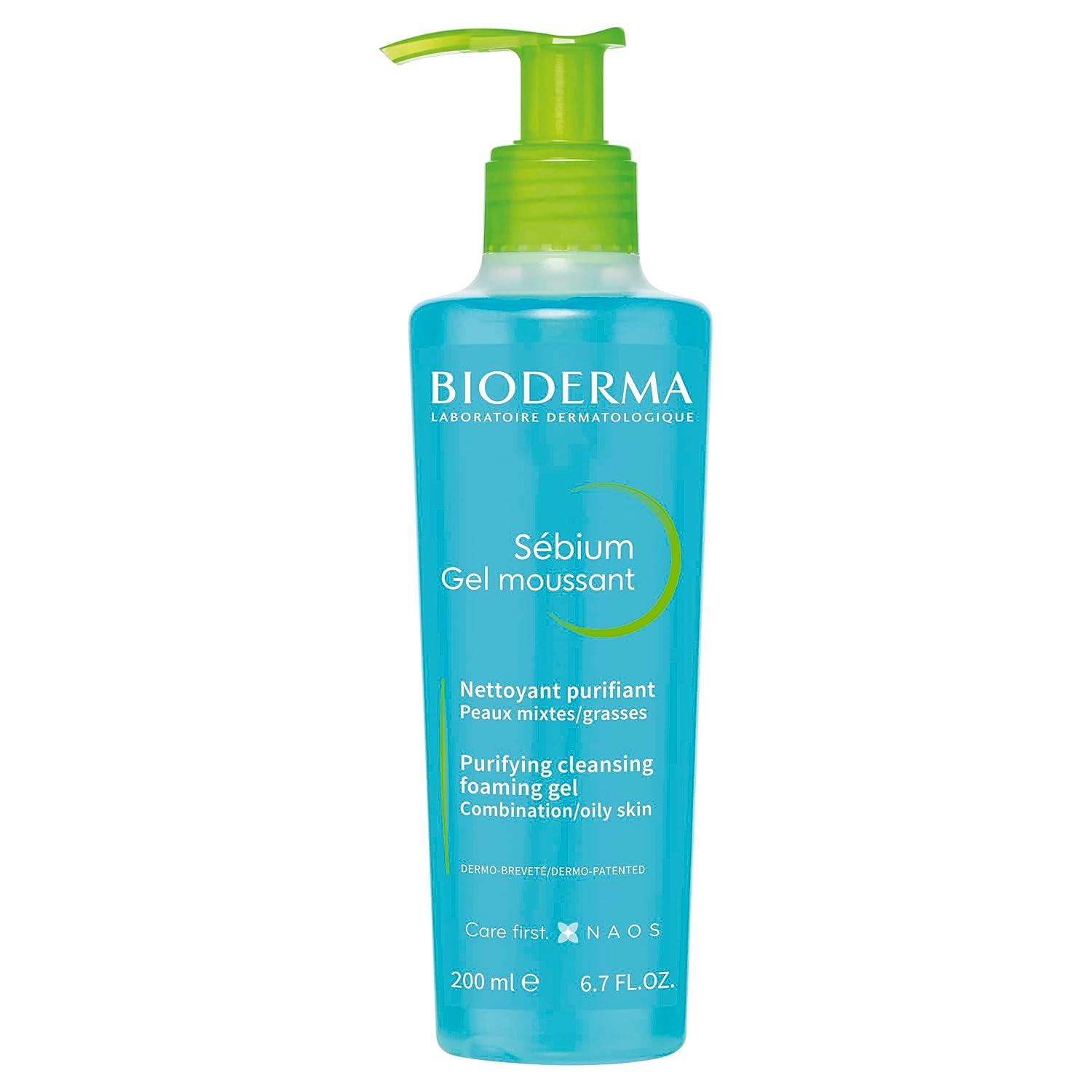 Bioderma Sebium Moussant Purifying Cleansing Foaming Gel 200ml