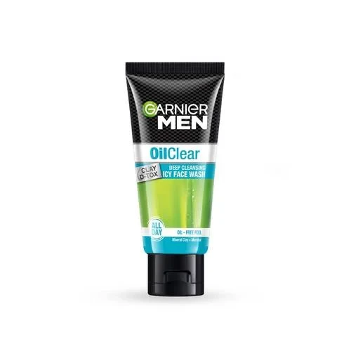 Garnier Men Oil Clear Clay D - Tox Facewash 50g