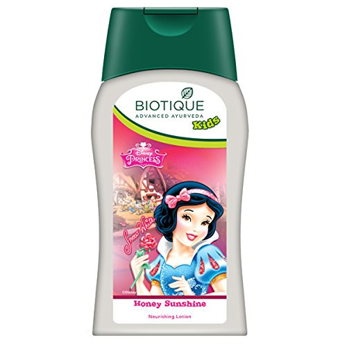 Biotique Disney Princess - Bio Honey Sunshine Nourishing Lotion, 200 ml
