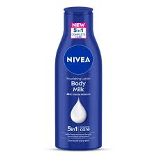 Nivea Nourishing Lotion Body Milk 5 in 1 Complete Care for Dry to Very Dry Skin 200ml