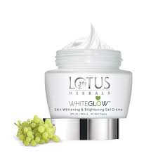 Lotus Herbals WHITEGLOW Skin brightening Gel Cream SPF 25 PA+++ 60g