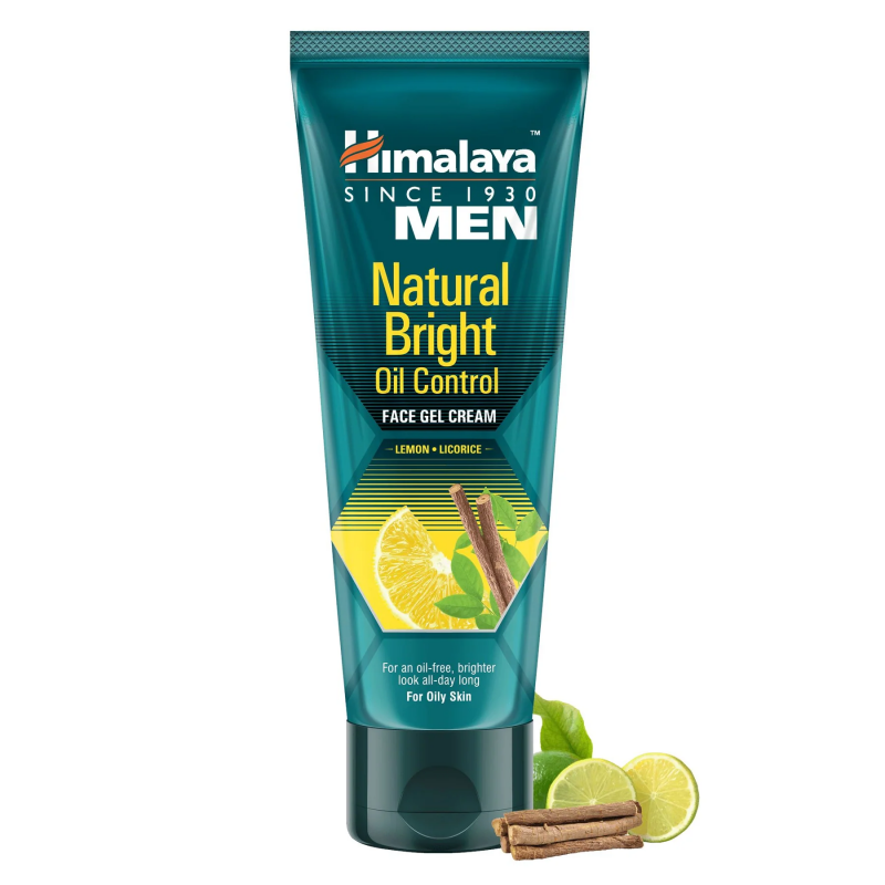 Himalaya Men Natural Bright Oil Control Face Gel Cream 50g